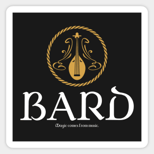 Bard Bards Tabletop RPG Gaming Sticker